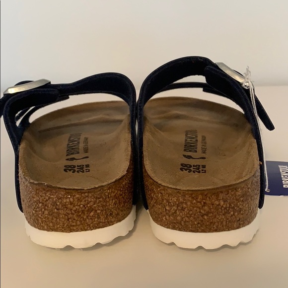 Birkenstock | Arizona BS Sandal Dress Blue Sz 38 7 - Picture 5 of 8